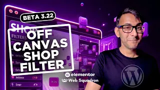 Using the Beta Off Canvas as a Shop Filter - Elementor