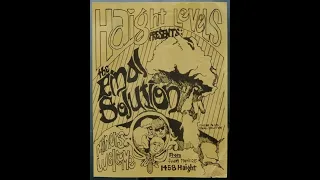 The Final Solution - 1739 Page Street Studio, SF (1967) [US Psychedelia/Folk Rock]