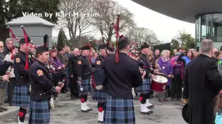 The Irish national anthem - Dublin Fire Brigade Pipe Band