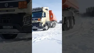 РАБОТАЕТ VOLVO FMX 6х6 ЯКУТИЯ