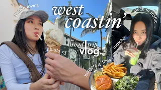 west coast roadtrip to LA | cafés, thrifting, snackies