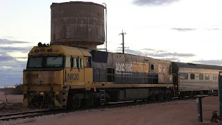 Trains of the Trans Australian Railway - Forgotten Rawlinna Remote Railway Town