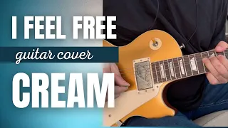 Cream - I Feel Free - Guitar Cover - Rhythm and Solo - Complete playthrough