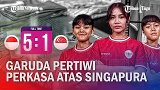 Timnas Putri Sepakbola Pesta Gol 5-1 Lawan Singapura