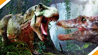 Neck Snapping Dinosaur Hunts Stranded Island People | Jurassic Park 3