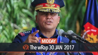 Dela Rosa orders police to stop war on drugs