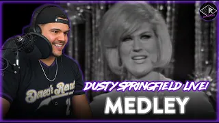 First Time Reaction Dusty Springfield Medley LIVE (THAT RASP!) | Dereck Reacts