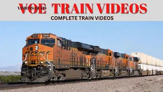 VOE New Train Videos October 11, 2023 Railfanning BNSF Trains