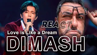 REAGINDO (REACT) a DIMASH - Love is Like a Dream | Análise Vocal por Rafa Barreiros