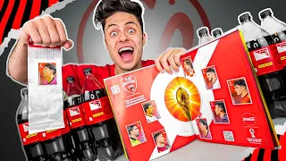 COMPLETEI A PARTE DA COCA COLA NO ÁLBUM DE FIGURINHAS!