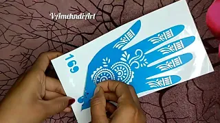 meesho Beautiful Mehndi Sticker Design||meesho sticker|| Beautiful Simple Mehndi designs||