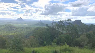 Beerburrum Mountain, Glasshouse Mountains, Sunshine Coast Hinterland tour to summit 4K walking