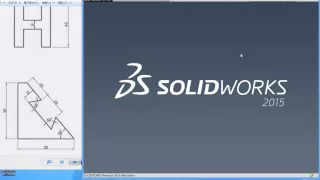 SolidWorks教學(不限版本均適用) 2-7 草圖之共線對齊(範例編號0726-5,0726-6)