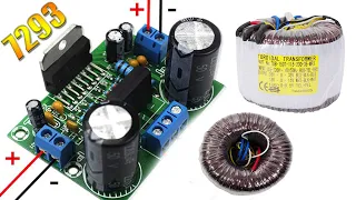 TDA7293 Amplifier Circuit