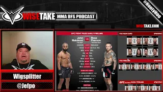 MMA DraftKings Podcast - UFC on Fox 30 Alvarez vs Poirier 2 w/ @JefPo