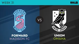 Forward Madison FC v Union Omaha: October 14, 2023