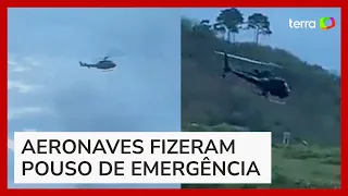 Helicópteros da polícia são atingidos por tiros em operação no RJ