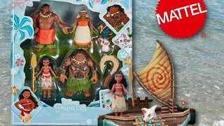 Moana Disney Storybook Collection Set by Mattel Unboxing / Review 🏝️🌊🌺