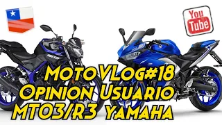 Motovlog#18 Yamaha MT03/R3 Opinión De Usuarios