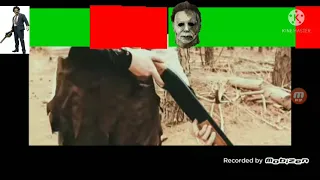 leatherface vs michael myers heathbars