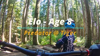 Elo (8) Rides UPPER Predator at Tiger Mountain