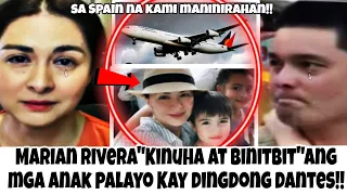 Marian Rivera BINALIKAN at BINITBIT ang mga anak papuntang Spain‼️Dingdong WALANG MAGAWA!!OMG!!