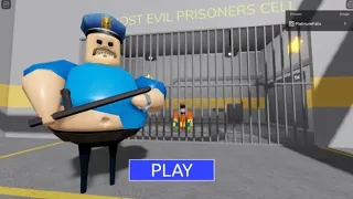 ESCAPANDO DA PRISÃO PERIGOSA E DO POLICIAL BARRY NO ROBLOX