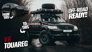 Building a stock V6 Touareg into an Off-Road BEAST!!