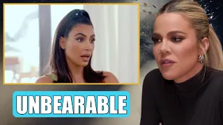 FAMILY ISSUE! Khloe And Kim Kardashian HATES Each Other As Kim Sees Khloe As An UNBEARABLE SISTER