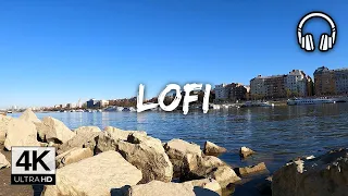 ⁴ᴷ⁶⁰ Cityscape Music - Lofi Hip Hop Music - beats to study/relax to