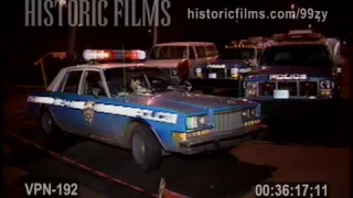 SHOOTING FDR DRIVE, MANHATTAN - 1990