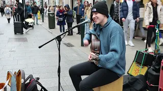 Paul Jenkinson Fantastic Cover of Viva La Vida by cold Play Live from Grafton Street Dublin