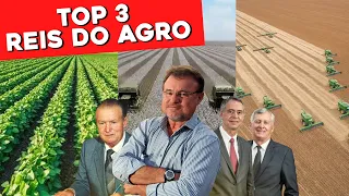 TOP 3 MAIORES AGRICULTORES DO BRASIL em Área Plantada! - Reis do AGRO!