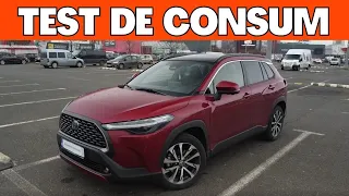 Toyota Corolla Cross - Test de Consum pe vreme rece