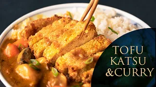 Tofu Recipe | How to make Tofu "Meat" | Crispy Tofu Katsu Curry Recipe [Easy and Yummy]