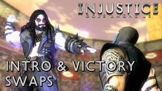 Injustice: Gods Among Us - All Characters INTRO & VICTORY Swapped [1080p] TRUE-HD QUALITY