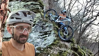 Vor diesem Trail habe ich Angst! | Bringt mich das SPECIALIZED ENDURO sicher runter? | Leo Kast