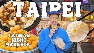 Taipei Vlog 2024 🇹🇼 Raohe Night Market Street Must-Eat Street Food, Ximending, Shopping at Wufenpu