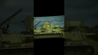 top 4 strongest Soviet tanks in homeanimations #homeanimations #tanks #kv-44 #cartoon #edit #shorts