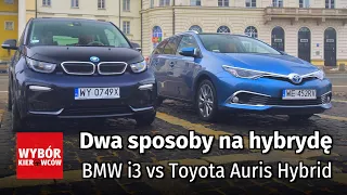 BMW i3 vs Toyota Auris Hybrid - Dwa sposoby na hybrydę - TEST PL