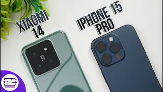 Xiaomi 14 vs iPhone 15 Pro Speedtest Comparison, AnTuTu, Geekbench 🔥