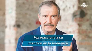 Fox responde con payasito por ser mencionado en “las mentiras” de la mañanera de AMLO