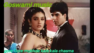 Gore Gore mukhde pe kala kala chasma songs | Akshay Kumar | suhaag movie |  90s | Udit Narayan. Alka