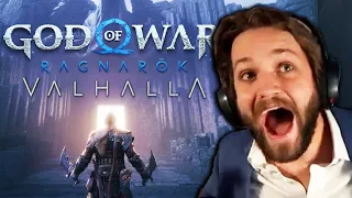 God of War Ragnarok: Valhalla REACTION!