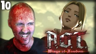 Финальная Битва! [Attack on Titan Wings of Freedom]#10