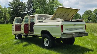 Powertrain of 1976 Ford F-250 Crew Cab F28 4X4