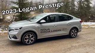 Noua Dacia Logan Prestige 2023 Prezentare