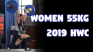 Women 55kg - 2019 Greek Weightlifting Championship