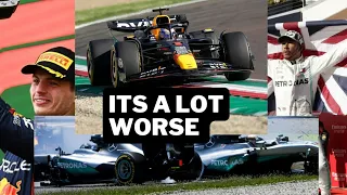 Why Max Verstappen's Dominance is worse than Lewis Hamilton's (History of their dominance)