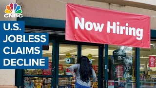 U.S. jobless claims decline to lowest level in over 50 years